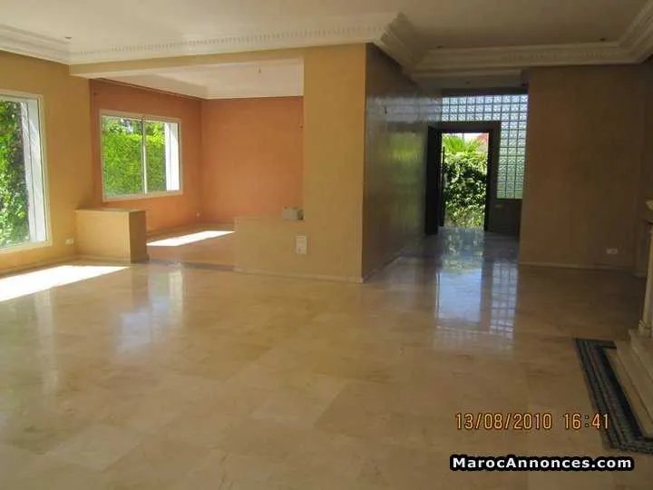 Villa a louer à californie casablanca - الدار البيضاء (3)