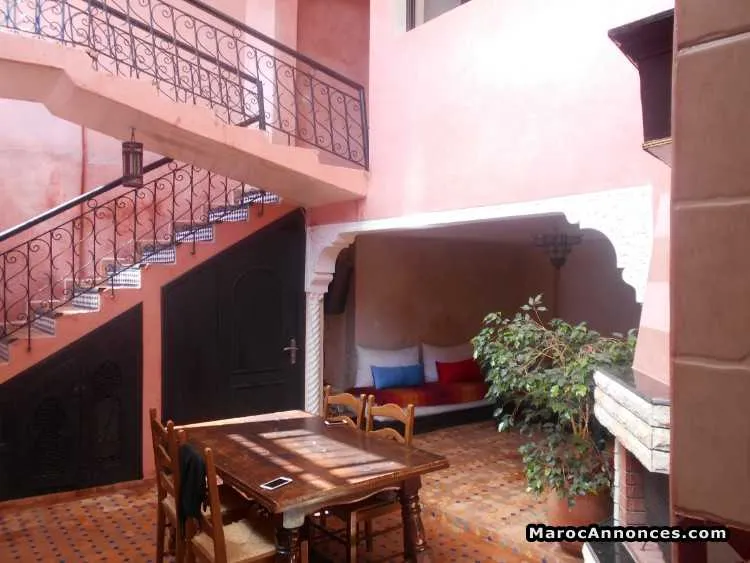 Riad en location meublé situé à rabat les oudayas - الرباط (2)