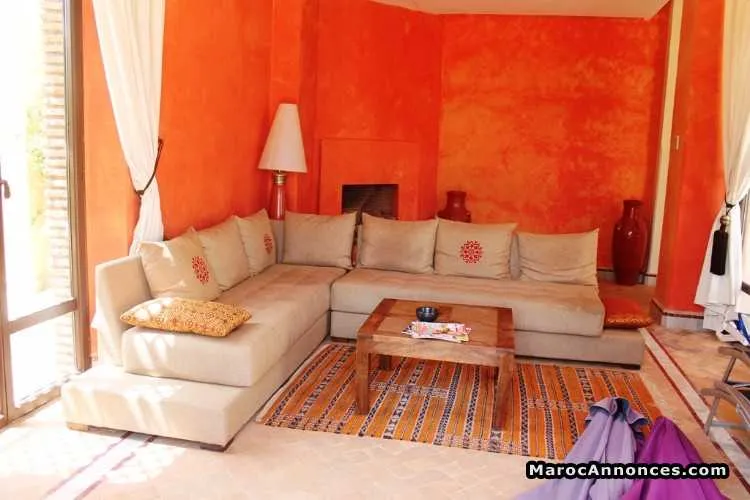 Villa à louer meublée sur la route d'amizmiz - مراكش (2)