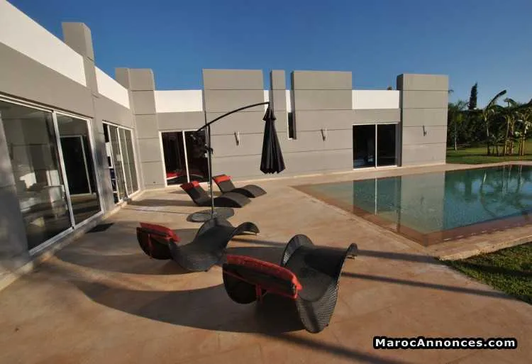 belle villa a la location sur la route d'amezmiz - مراكش