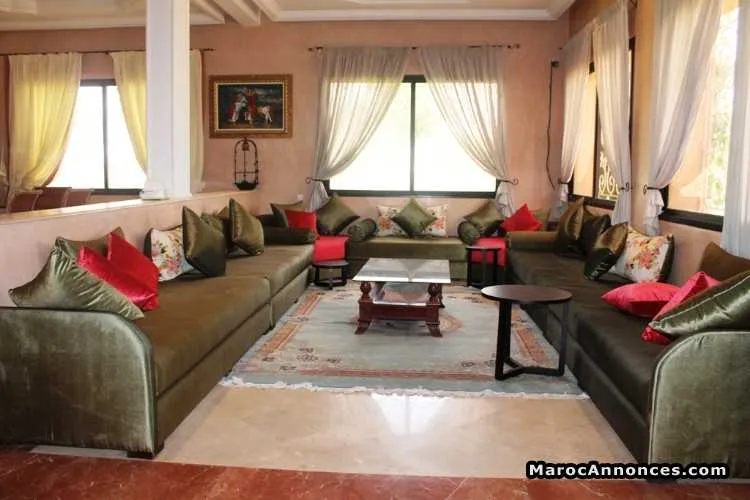 Villa à louer sur la route de fes - مراكش (3)