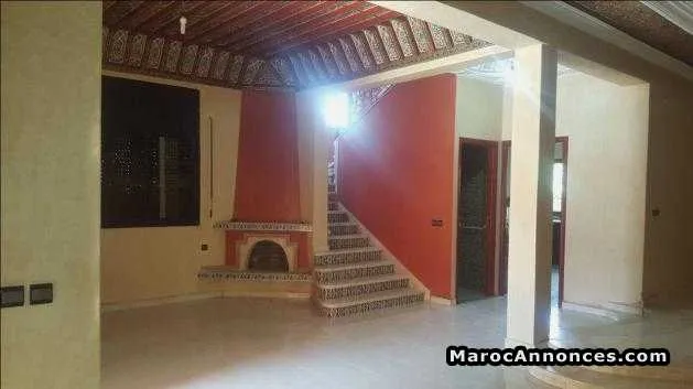 Villa à louer vide sur la route de casa - مراكش