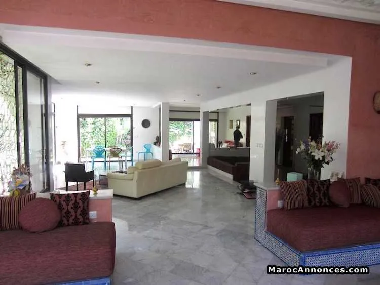 Villa meublée de 1200m² à louer, cil - الدار البيضاء (3)