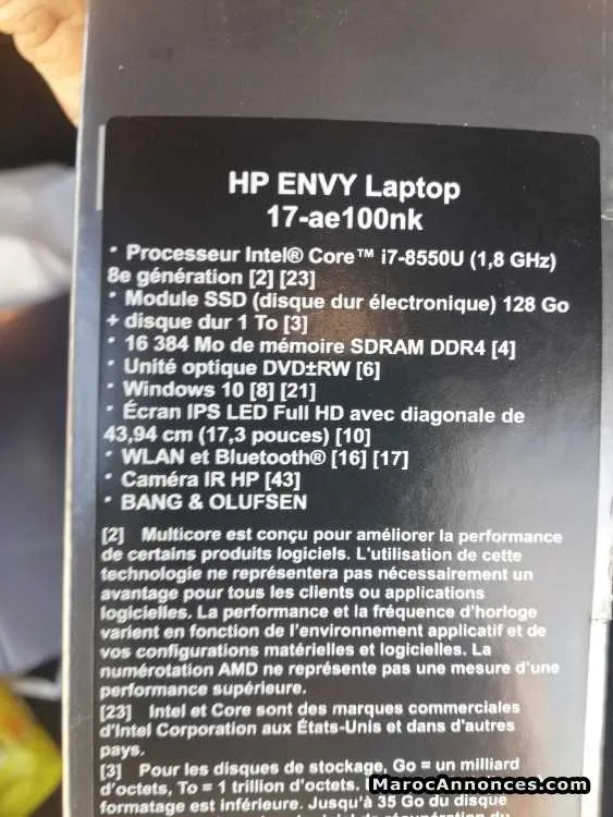 Hp envy i7 - الدار البيضاء (2)