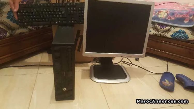 I5-4590 4 ème gèneration avec lècran 19 pouce - الدار البيضاء