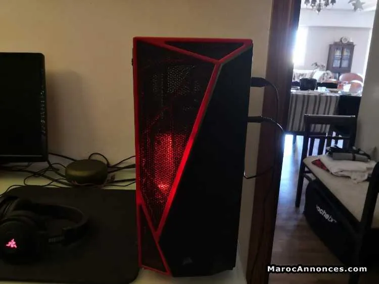 Pc gamer gtx 1070ti i7 7700k 16gb ram - الدار البيضاء