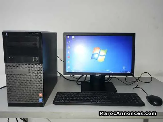 2 pc dell optiplex 3020 + ecran - الدار البيضاء (2)