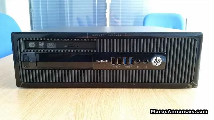 Hp prodesk - core i5 3.2 ghz / 4go ram / 500 go en - الدار البيضاء (2)