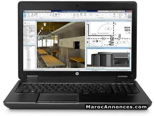 Hp zbook 15 remis a neuf occasion promotionele - الدار البيضاء