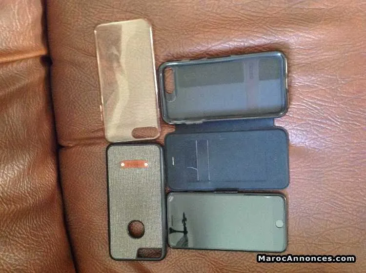 Iphone 7plus noire mate - الرباط (2)