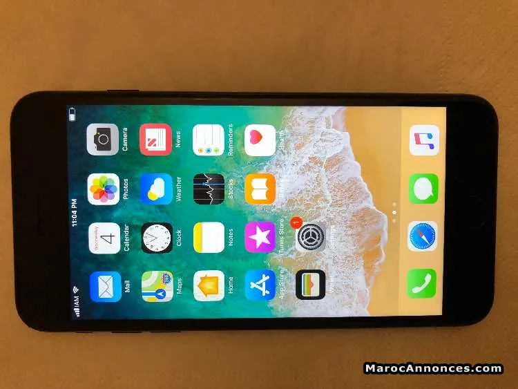 Iphone 7plus 128 gb jet black - الدار البيضاء