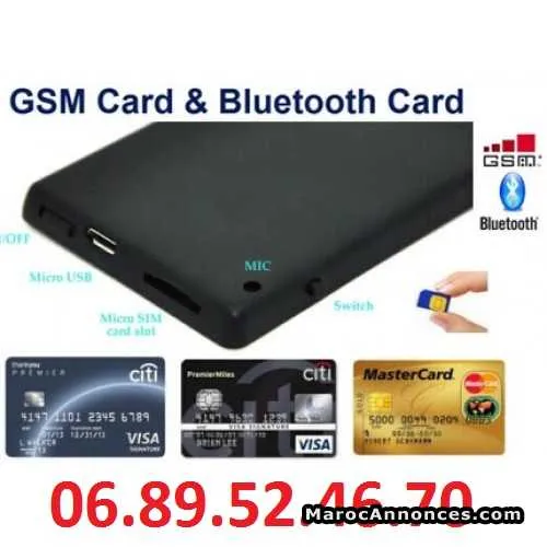 Master carte gsm avec mini oreillette - الدار البيضاء (2)