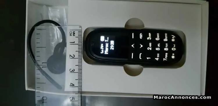 Mini téléphone mobile mains libres bluetoot - المحمدية