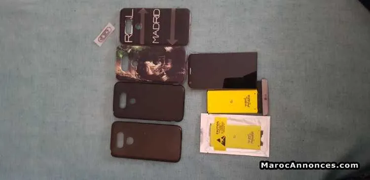 Lg g5 4g ram 32g stockage avec 2 batteries .. - مراكش