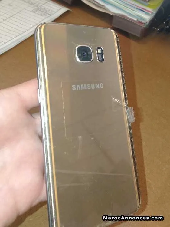 Samsung s7 edge gold - الدار البيضاء (2)