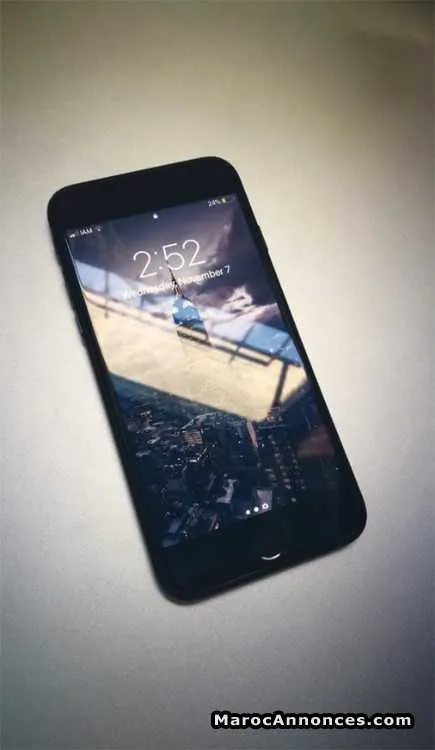 Iphone 7 black 32 gb - الرباط (2)
