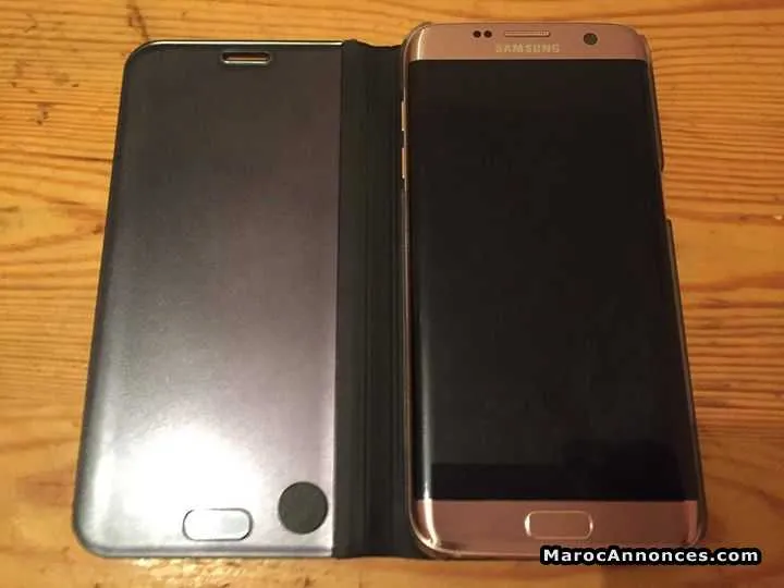 Samsung s7 edge 32 gb gold - مكناس (2)