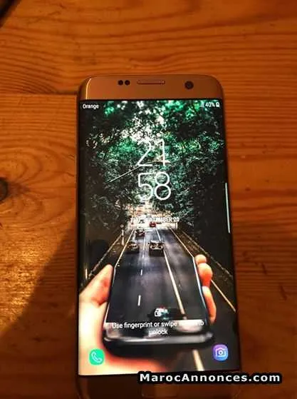 Samsung s7 edge 32 gb gold - مكناس