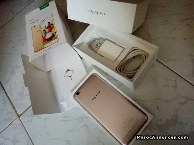 Oppo f3, 64go avec 2 pochettes - الدار البيضاء (2)