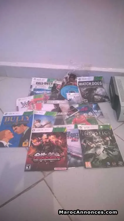 Xbox 360 flashée de 120 g - الدار البيضاء (2)