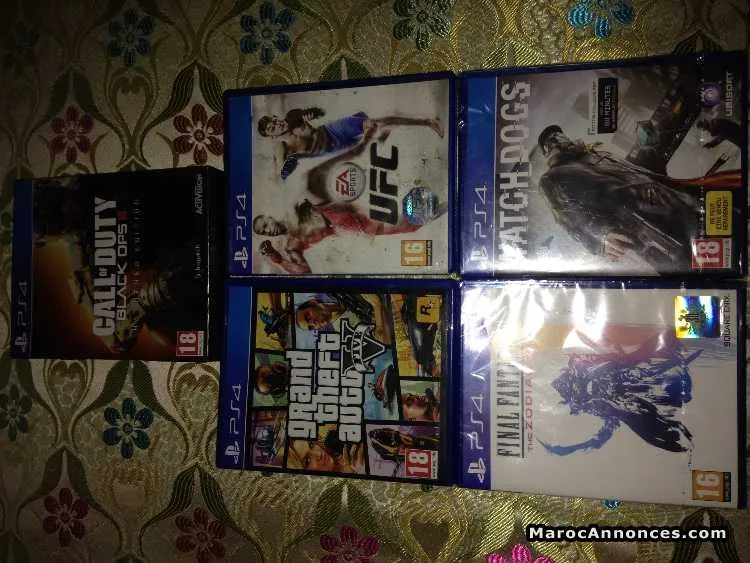 Ps4 1to 5 jeux france - الدار البيضاء (2)