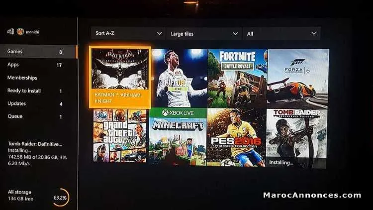 Xbox one 500gb - الجديدة