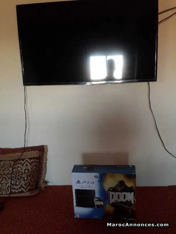 Ps4 1000gb avec gta 5 - الدار البيضاء