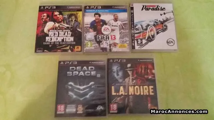 Ps4 avec plusieurs jeux - فاس (3)