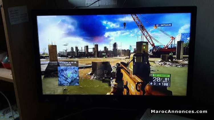 Xbox 360 + manette xbox 360 sans fil + 16 cd - الدار البيضاء (2)