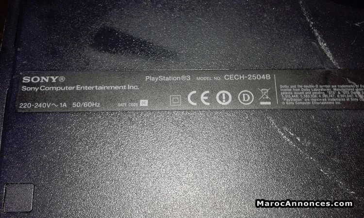 Ps3 slim 500 gb flashée - الدار البيضاء (2)