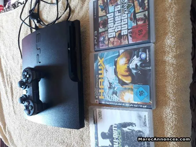 Playstation 3 slim très propre - الدار البيضاء (2)