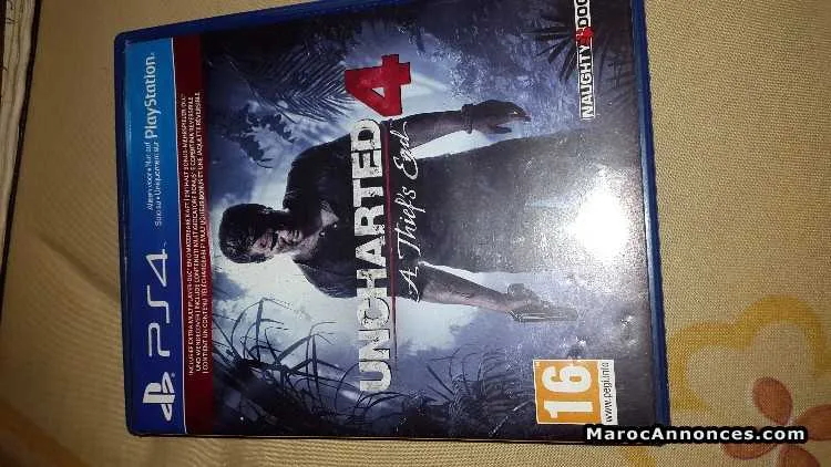 Uncharted 4 ps4 - الدار البيضاء
