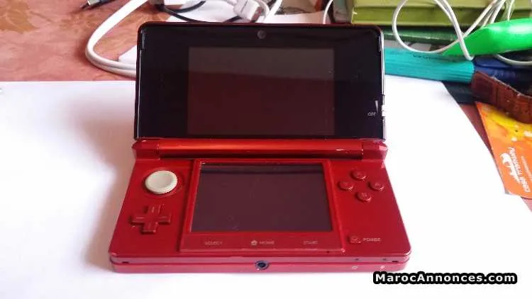 Nintendo 3ds rouge flashée 32 go - الدار البيضاء (3)