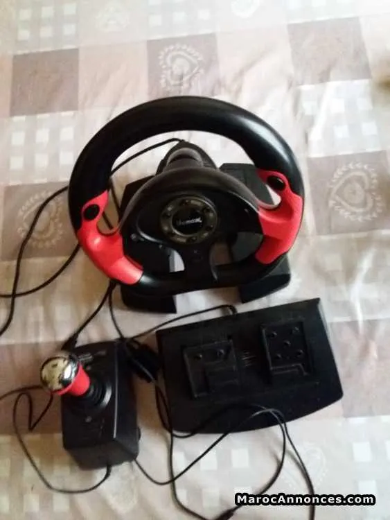 Volant pc ps2 ps3 - الدار البيضاء (3)