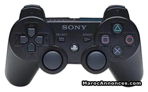 Manette ps3 dual shock 3 - noire - الدار البيضاء