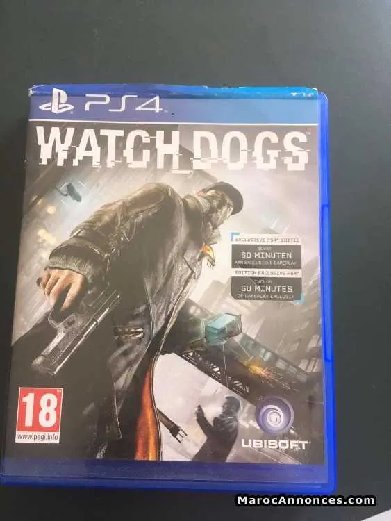 Watch dogs ps4 - الدار البيضاء