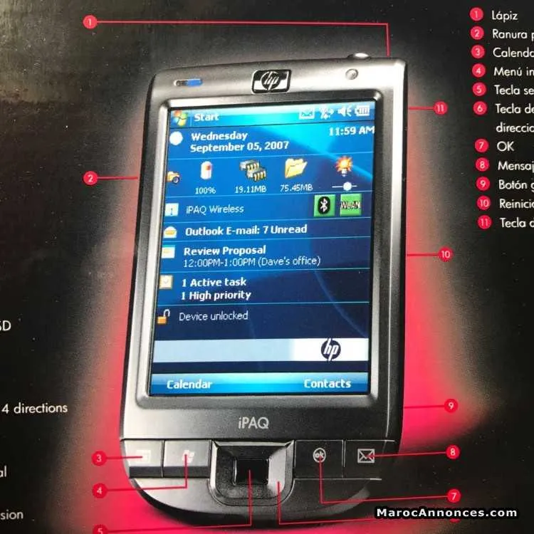 Hp ipaq 110 classic handheld - الدار البيضاء (2)