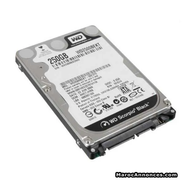 Disque dur 250go sata - الدار البيضاء
