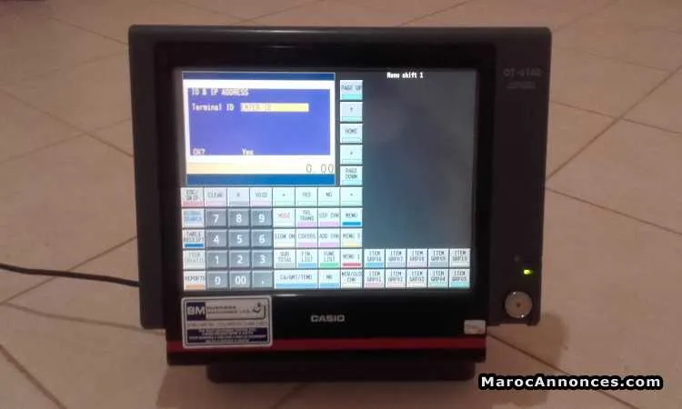 Caisse enregistreuse casio qt-6100 - الدار البيضاء