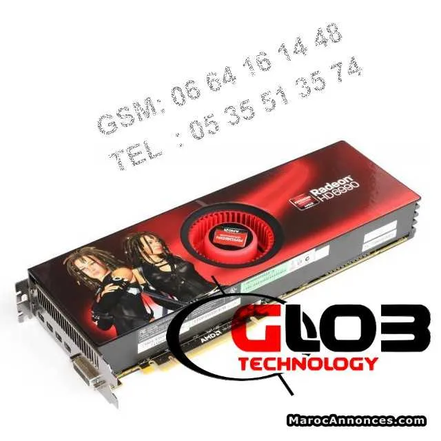 Carte graphique amd sapphire radeon hd 6990 4go - مكناس (2)