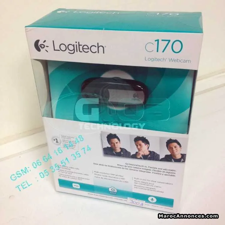 Logitech webcam c170 - مكناس