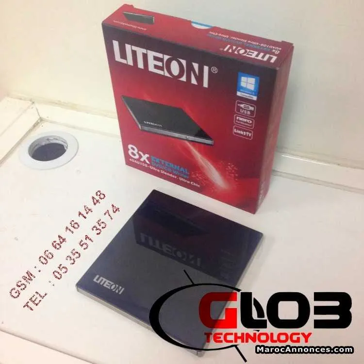 Graveur 8x liteon usb externe - مكناس (3)
