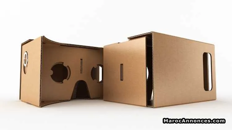 Kit complet google cardboard 3d en gros - الرباط (3)