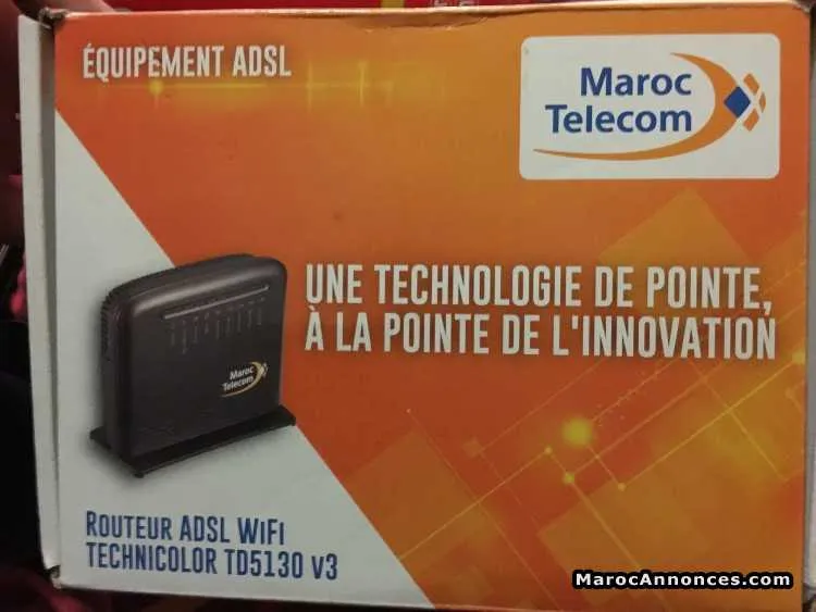 Routeur neuf maroc telecom technicolor à vendre - الدار البيضاء