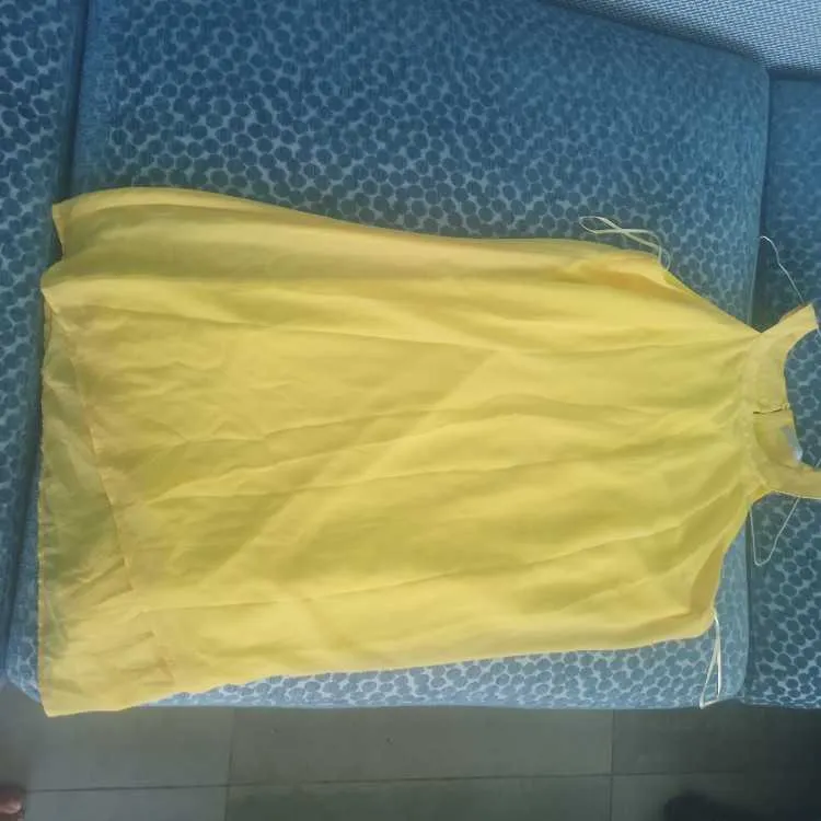 Robe tunique taille 42 etam couleur jaune bonne - الرباط