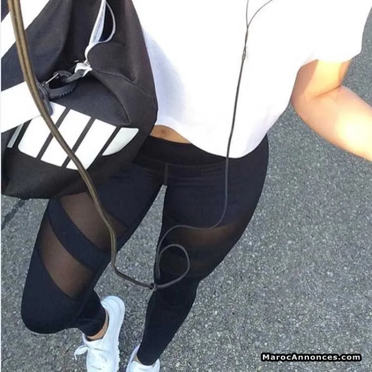 Leggings sport yoga pour femme en gros- jemla - الدار البيضاء (2)