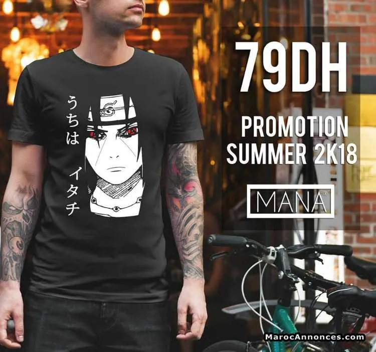 Tshirt anime - الدار البيضاء (2)
