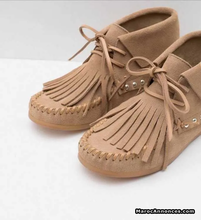 Bottines mocassins zara - الدار البيضاء (2)