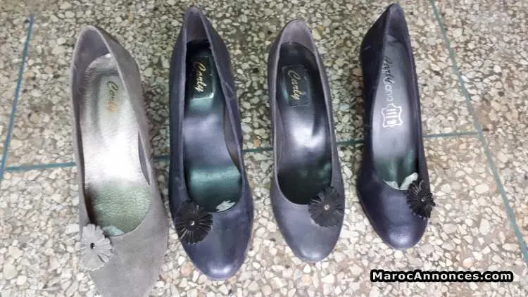 Escarpins carly en cuir - الدار البيضاء (3)