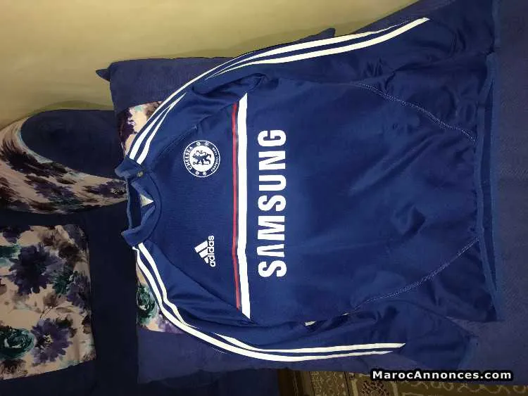 Adidas chelsea training top marine original - الدار البيضاء